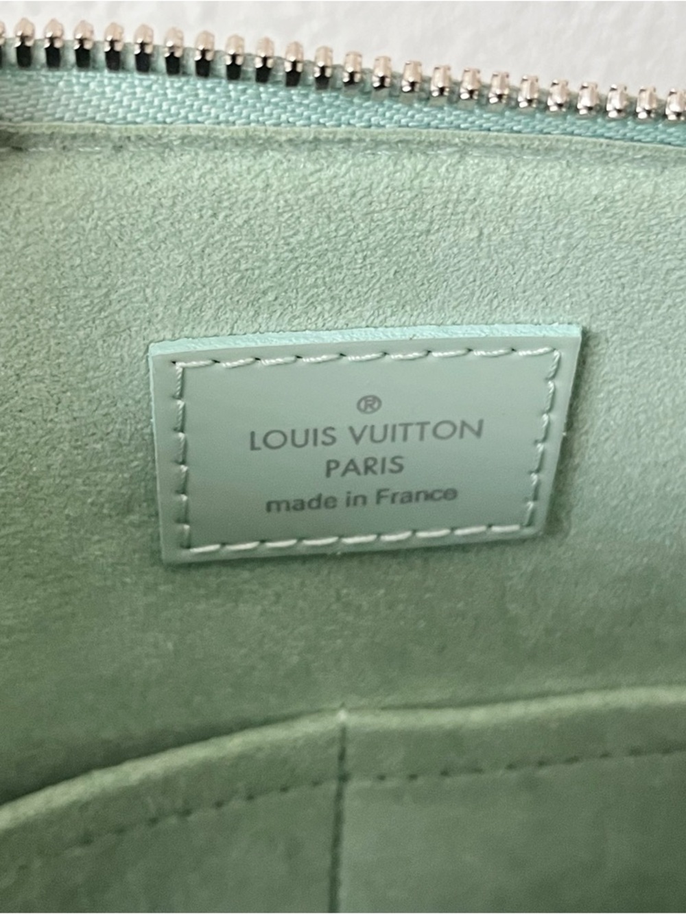 Louis Vuitton Alma PM Electric Epi Leather Green Satchel Bag Silver Hardware - Picture 8 of 10